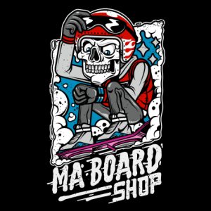 Ma Board Shop Poster.